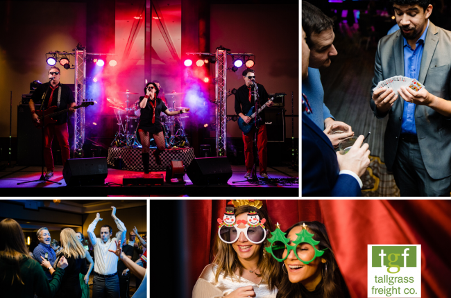 TGF Christmas Party Collage TGF Christmas Party Collage