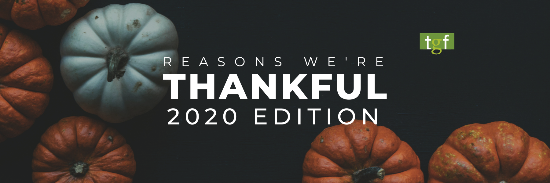 Read more about the article 10 Reasons We’re Grateful at Tallgrass Freight: 2020 Edition