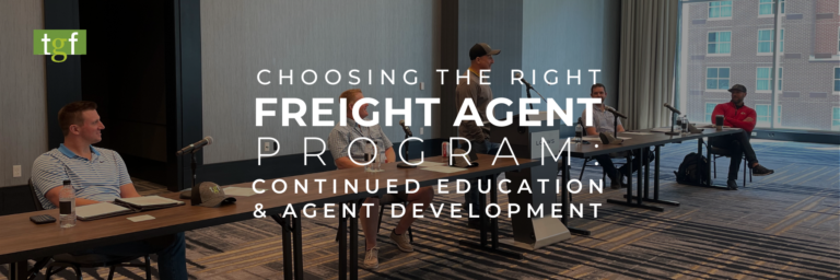 Freight Agent Education and Development