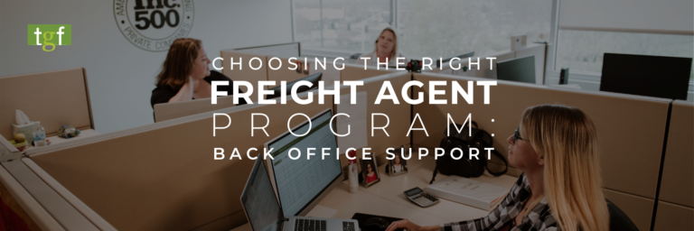 Freight Agent Back Office Support