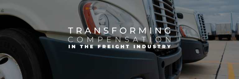 Transforming Freight Compensation
