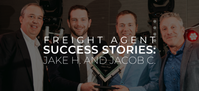 Freight Agent Success Stories: Jake H. and Jacob C.