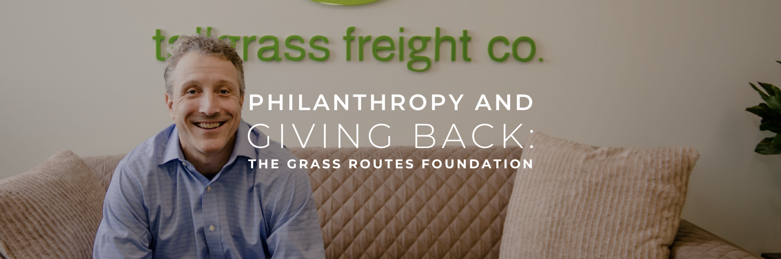 Read more about the article Philanthropy and Giving Back: Introducing The Grass Routes Foundation