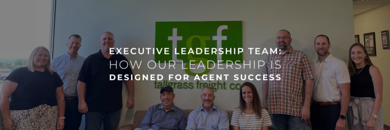 Leadership designed for agent success