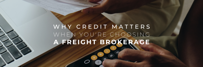 Freight credit reports