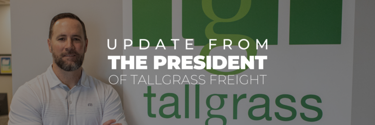 Tallgrass Freight: Update from the President