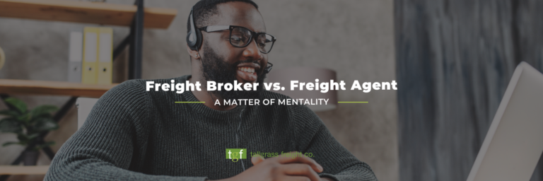 freight broker vs. freight agent