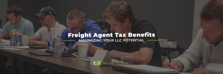 Freight Agent Tax benefits