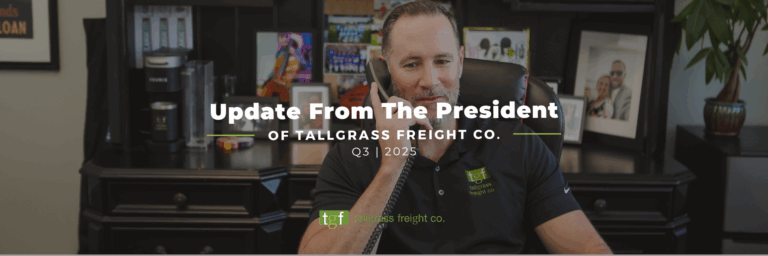 Q3 update from the president