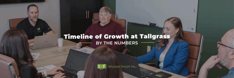 Timeline of Growth at Tallgrass