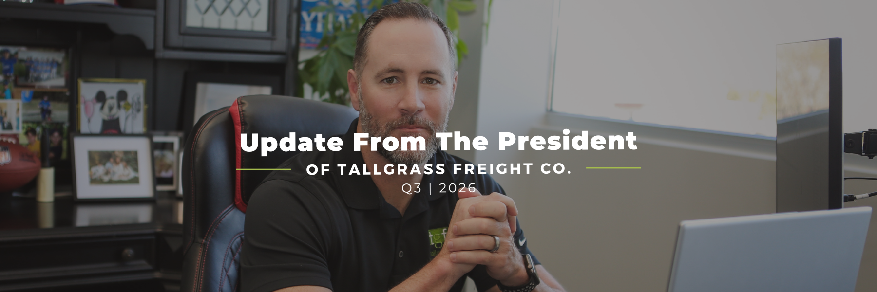 Read more about the article Update from the President: Q3 2026